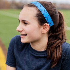 Field Hockey Juliband Non-Slip Headband - Field Hockey Crossed Sticks