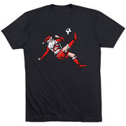 Soccer Short Sleeve T-Shirt - Soccer Santa