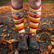 Yakety Yak Knee High Socks - Run Now Gobble Later