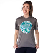 Pickleball Short Sleeve Performance Tee - Serve's Up