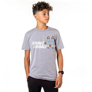Basketball Short Sleeve T-Shirt - Double Dribble