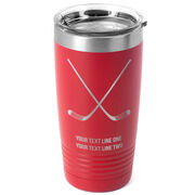 Hockey 20 oz. Double Insulated Tumbler - Crossed Sticks Icon