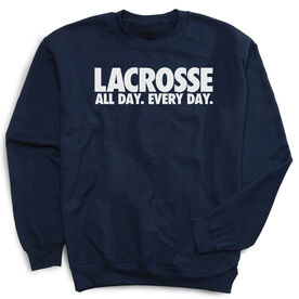 Lacrosse Crewneck Sweatshirt - All Day Every Day