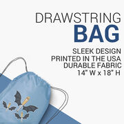 Baseball Drawstring Backpack - It's Bats 