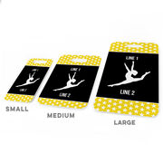 Gymnastics Bag/Luggage Tag - Personalized Gymnastics Team with Gymnast