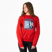 Hockey Crewneck Sweatshirt - Survival of the Fittest