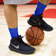 Basketball Woven Mid-Calf Socks - Player (Royal Blue/White)