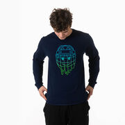 Hockey Tshirt Long Sleeve - Have An Ice Day Smiley