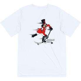 Hockey Short Sleeve Performance Tee - Crushing Goals