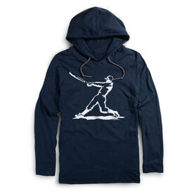 Men's Baseball Lightweight Hoodie - Baseball Player