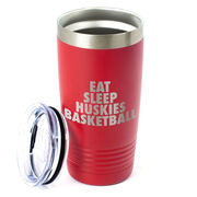 Basketball 20 oz. Double Insulated Tumbler - Personalized Eat Sleep Basketball