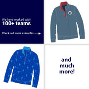 Custom Team Elevate Quarter Zips - Guys Lacrosse
