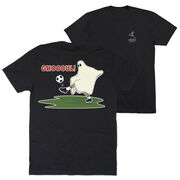 Soccer Short Sleeve T-Shirt - Soccer Ghoul (Back Design)