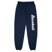 Baseball Fleece Sweatpants - Baseball Script