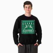 Lacrosse Crew Neck Sweatshirt - Lacrosse Christmas Knit