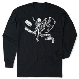 Hockey Tshirt Long Sleeve - Dangle Snipe Skelly