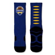 Custom Team Graphic Flex Mid-Calf Socks - Football