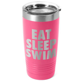 Swimming 20 oz. Double Insulated Tumbler - Eat Sleep Swim