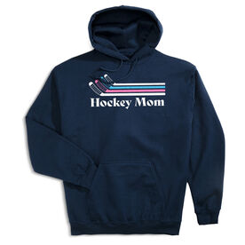 Hockey Hooded Sweatshirt - Hockey Mom Sticks