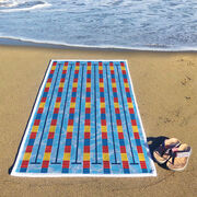 Swimming Premium Beach Towel - Swim Lanes
