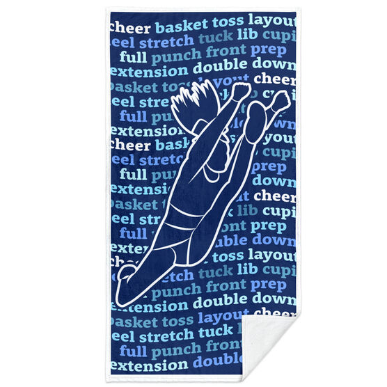 Cheerleading Premium Beach Towel - Cheerleader