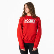 Hockey Crewneck Sweatshirt - All Day Every Day