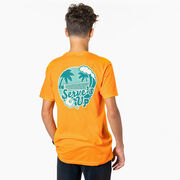 Pickleball Short Sleeve T-Shirt - Serve's Up (Back Design)