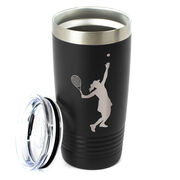 Tennis 20 oz. Double Insulated Tumbler - Female Silhouette