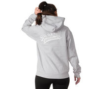 Pickleball Hooded Sweatshirt - Kind Of A Big Dill (Back Design)