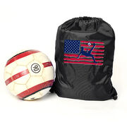 Soccer Drawstring Backpack - Guys Soccer Land That We Love
