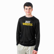 Wrestling Long Sleeve Performance Tee - Just Wrestle