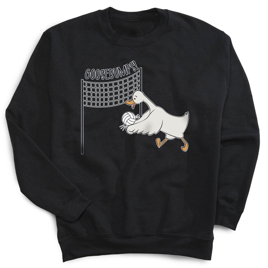 Volleyball Crewneck Sweatshirt - Goosebumps