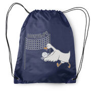 Volleyball Drawstring Backpack - Goosebumps