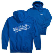 Pickleball Hooded Sweatshirt - Kind Of A Big Dill (Back Design)