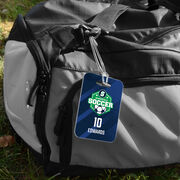 Custom Team Bag Tag - Soccer