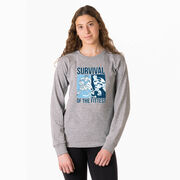 Hockey Tshirt Long Sleeve - Survival of the Fittest