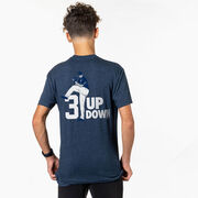 Baseball Short Sleeve T-Shirt - 3 Up 3 Down (Back Design)