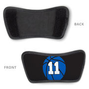 Basketball Repwell&reg; Slide Sandals - Basketball With Number