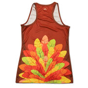 Women's Performance Tank Top - Goofy Turkey