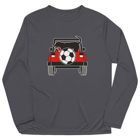 Soccer Long Sleeve Performance Tee - Soccer Cruiser