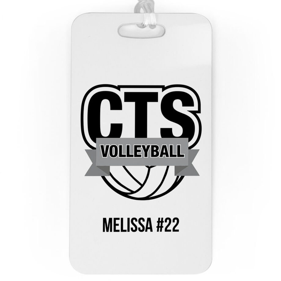 Volleyball Bag/Luggage Tag - Custom Logo