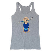 Hockey Women's Everyday Tank Top - Puck The Hockey Dog