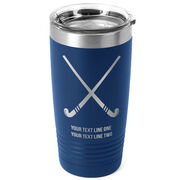 Field Hockey 20 oz. Double Insulated Tumbler - Crossed Sticks Icon