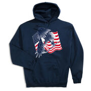 Hockey Hooded Sweatshirt - Hockey Eagle