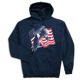Hockey Hooded Sweatshirt - Hockey Eagle