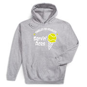 Tennis Hooded Sweatshirt - Servin' Aces