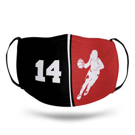 Basketball Face Mask - Personalized Player Female