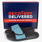 PR SOLES&reg; La Jolla Recovery Adjustable Slide Sandals