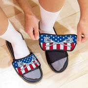 Guys Lacrosse Repwell&reg; Slide Sandals - USA Lacrosse