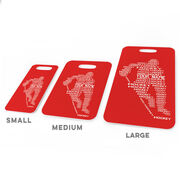 Hockey Bag/Luggage Tag - Personalized Hockey Words Male Player